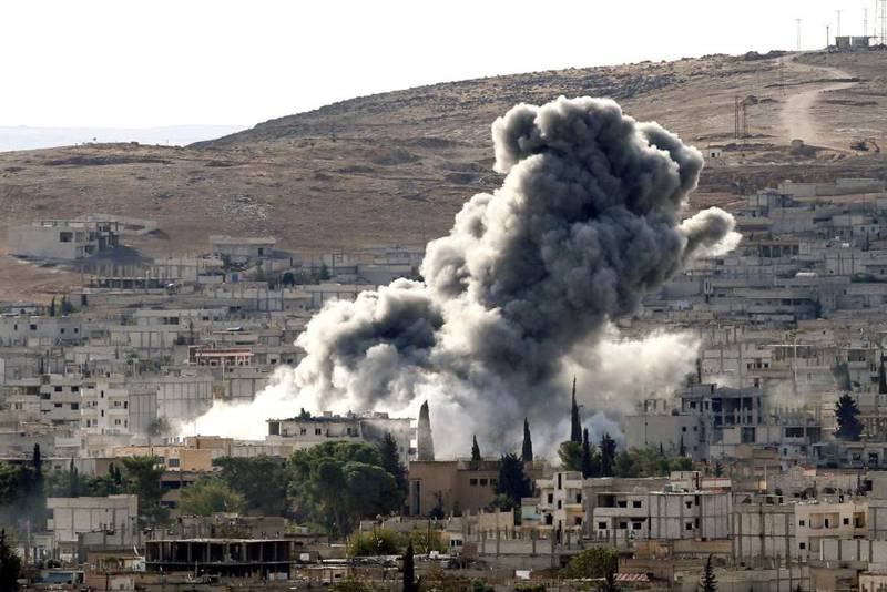 Сирия разбомбила авиабазу исламистов