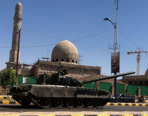 "Летающие танки" Т-80 из Белоруссии принимают участие в боевых действиях в Йемене