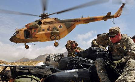 Пентагон готовит замену российским вертолётам в Афганистане