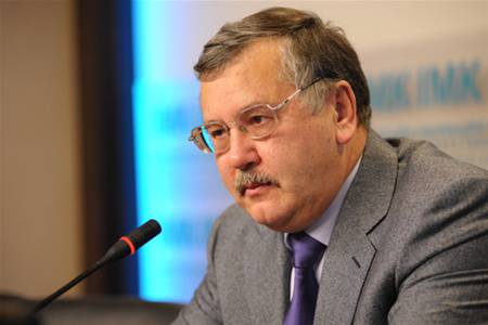 Гриценко призвал начинать боевые действия на территории России Гриценко призвал начинать боевые действия на территории России