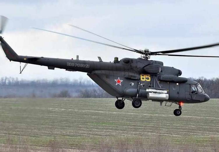 Новосибирская авиабаза ЦВО в 2014 году полностью обновила парк вертолетов