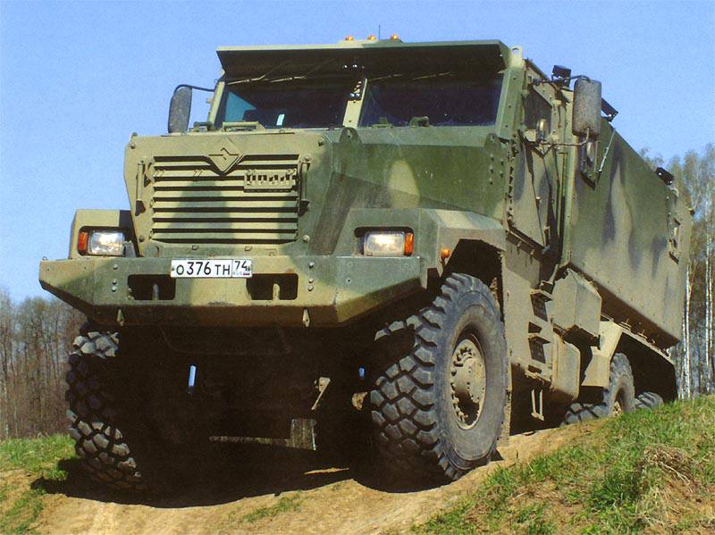 «Тайфун» идет с Урала или MRAP по-русски «Тайфун» идет с Урала или MRAP по-русски