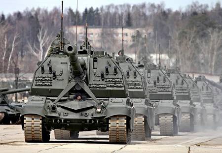 Российская армия досрочно получила 108 самоходных гаубиц Мста-С