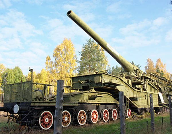 Советская 305-мм железнодорожная артиллерийская установка ТМ-2-12