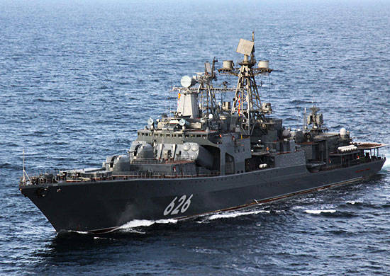 БПК «Вице-адмирал Кулаков» зашел в Лимасол
