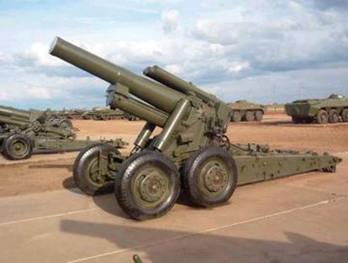 203-мм корпусная гаубица У-3. СССР