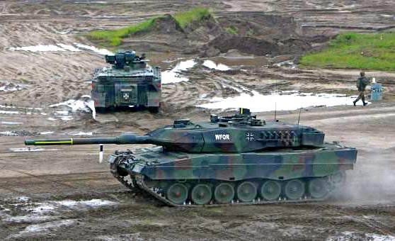 Конфликт на Украине резко повысил спрос на немецкие танки