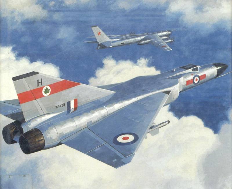 Проекты высотных британских перехватчиков 1953-59 годов. Проект истребителя-перехватчика Fairey F.155