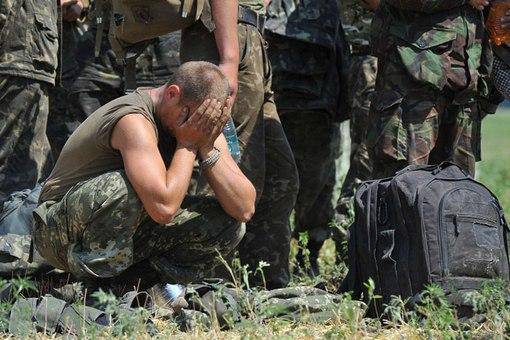 Украинские каратели массово обращаются за психологической помощью