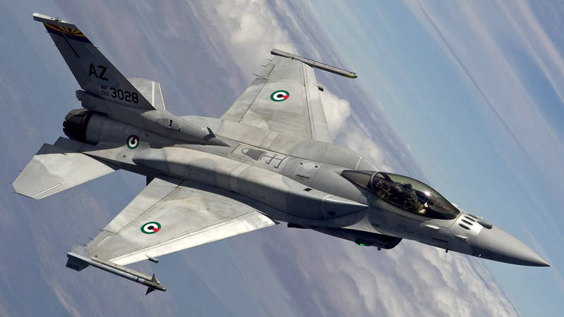 ВВС США увеличат налет истребителей F-16 на 2-4 тысячи часов