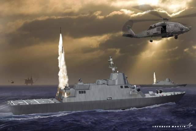 В США будет создан новый боевой надводный корабль