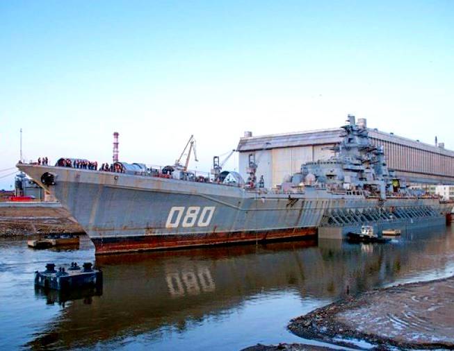 Атомный крейсер "Адмирал Нахимов" отправили на глубокую модернизацию