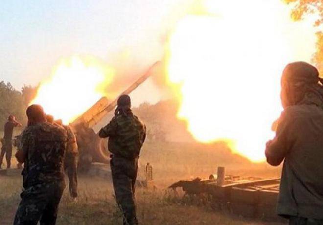 Под Мариуполем ответный огонь ополчения накрыл украинский блокпост