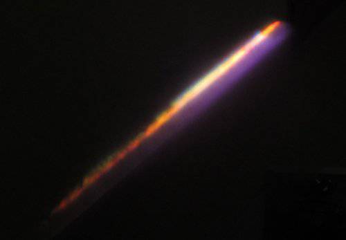 Ученым удалось снять видео полета "пули" импульса лазерного света