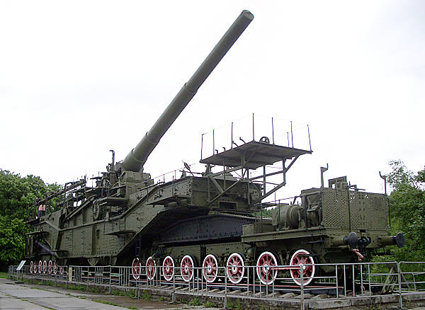 Советская 356-мм железнодорожная артиллерийская установка ТП-1
