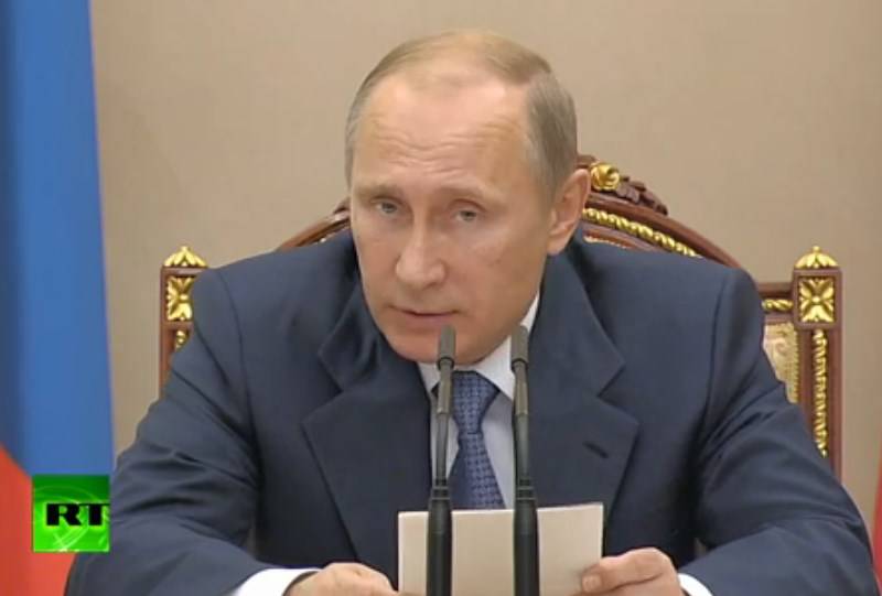 Владимир Путин: На Украине не утихает гражданская война