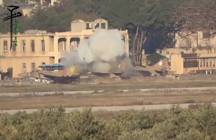 Алеппо: мятежники уничтожают истребители противотанковыми ракетами