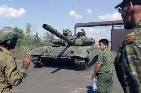 ВС ЛНР уничтожили 8 украинских танков, 10 БМП и БТР и 150 солдат ВСУ
