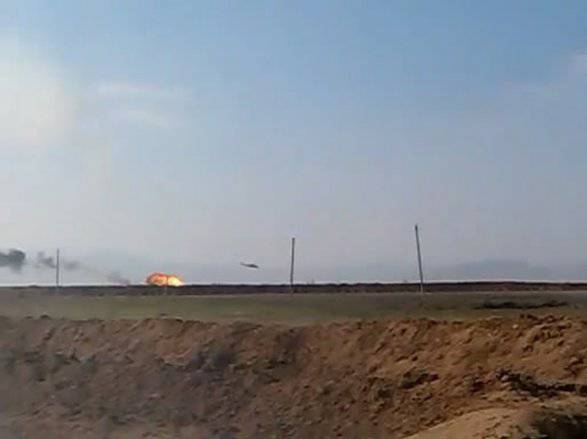 В районе падения вертолета Ми-24 в Нагорном Карабахе продолжаются бои