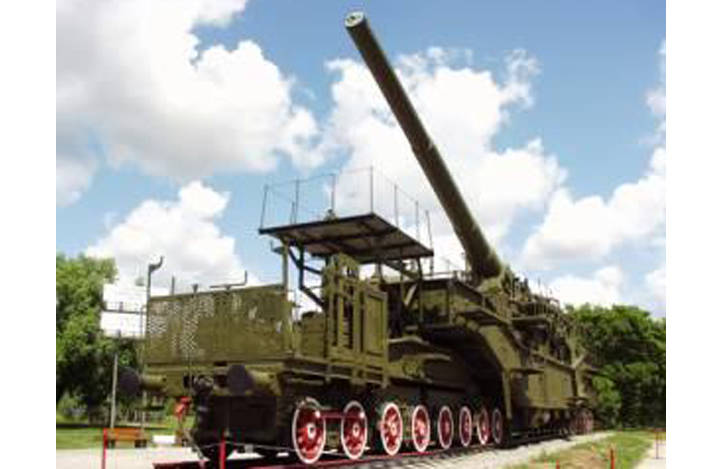 Советская 254-мм железнодорожная артиллерийская установка ТМ-8