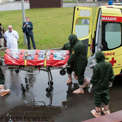 Оборудование «Тетис МС» задействовано в учениях против вируса Эбола в Сочи