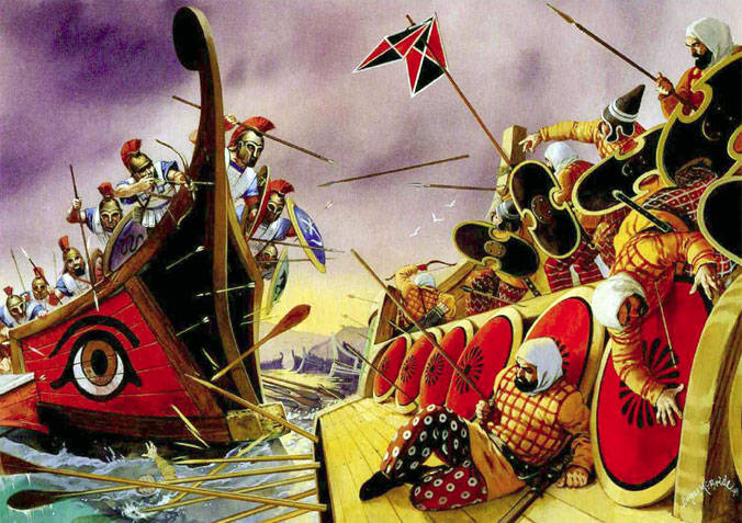 Морское сражение у мыса Экном 256 год до н. э.