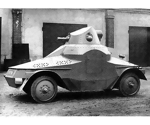 Чешский тяжелый бронеавтомобиль «Шкода» PA-III