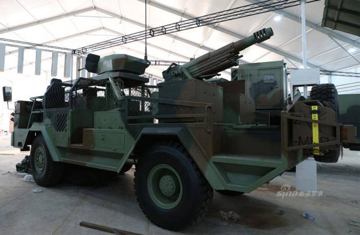 Джихадомобиль по-китайски или 105 мм САУ высокой мобильности Тип 15P
