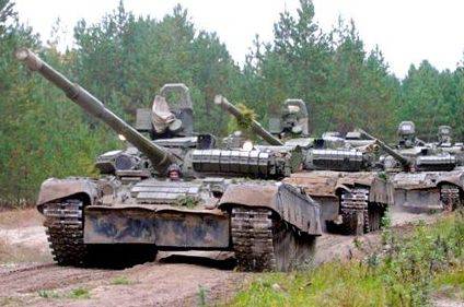Провокация: под Донецк прибыли 2 танковые роты ВСУ с символикой ДНР