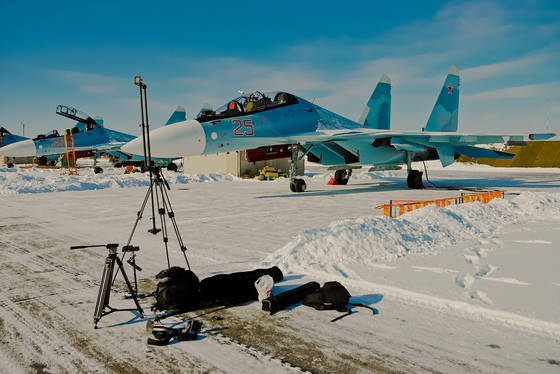 Истребитель Су-30 и Соколы России