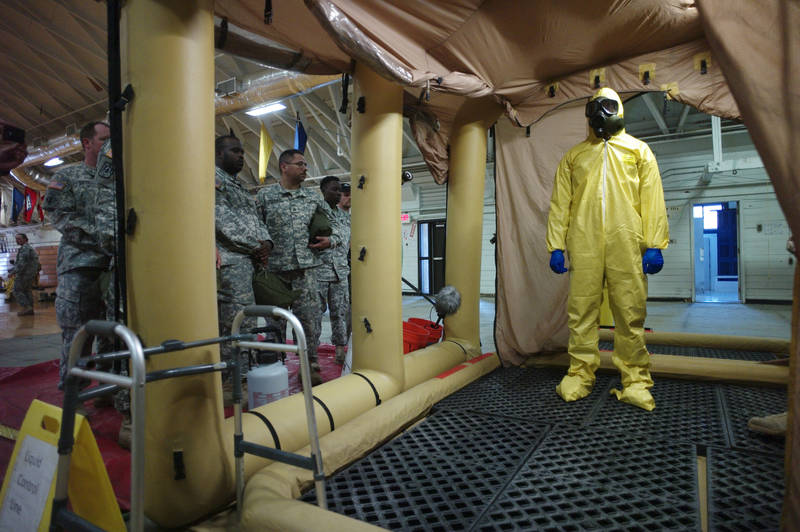 Борьба с Эболой — не главная задача «гуманитарной» миссии ВС США в Африке