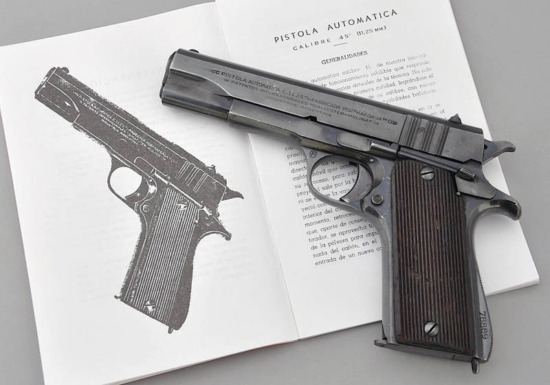 Аргентинская копия Colt M1911A1 пистолет Ballester-Molina