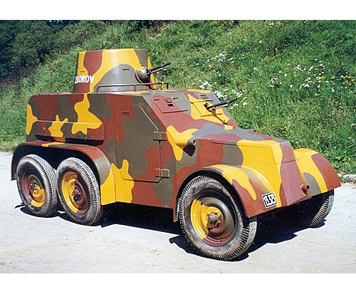 Чешский легкий бронеавтомобиль «Татра» OA vz. 30