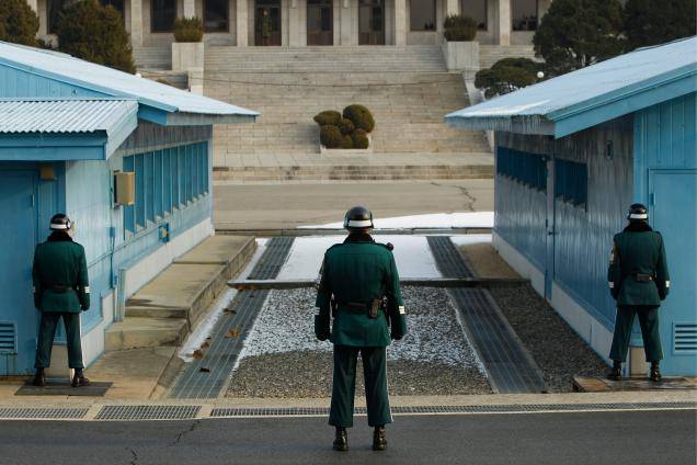 Напряженность на межкорейской границе?