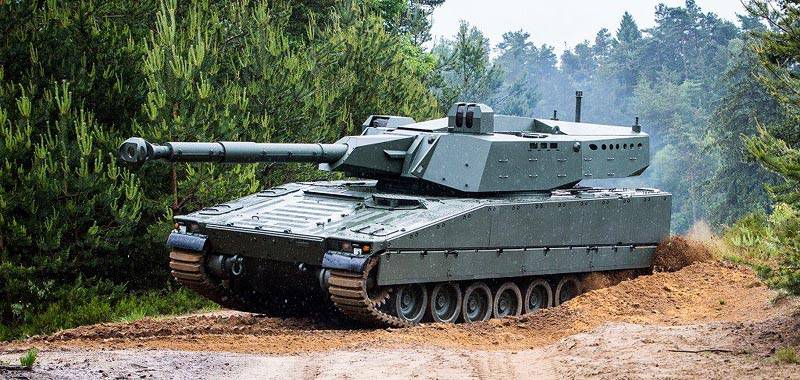 «Старый» новый легкий танк CV90105 «Старый» новый легкий танк CV90105