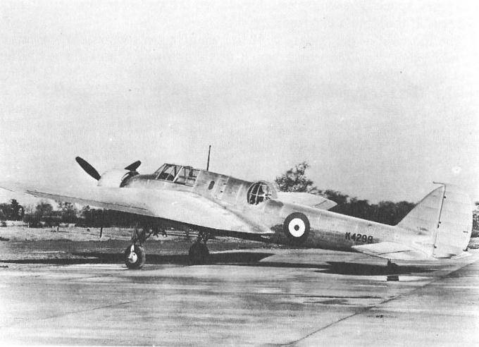 Опытный легкий бомбардировщик A.W.29. Великобритания