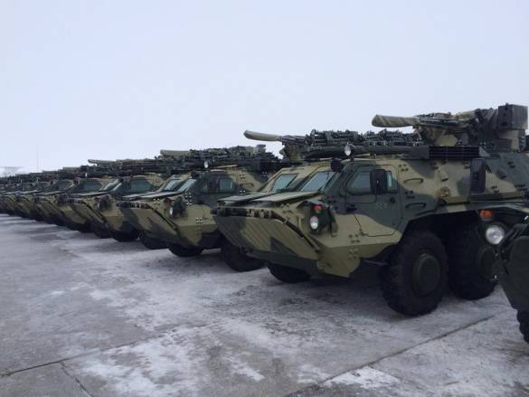 Вооруженные силы Украины получили 100 единиц военной техники