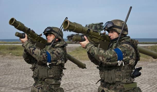 Армия Литвы получила первую партию польских ПЗРК "Гром"
