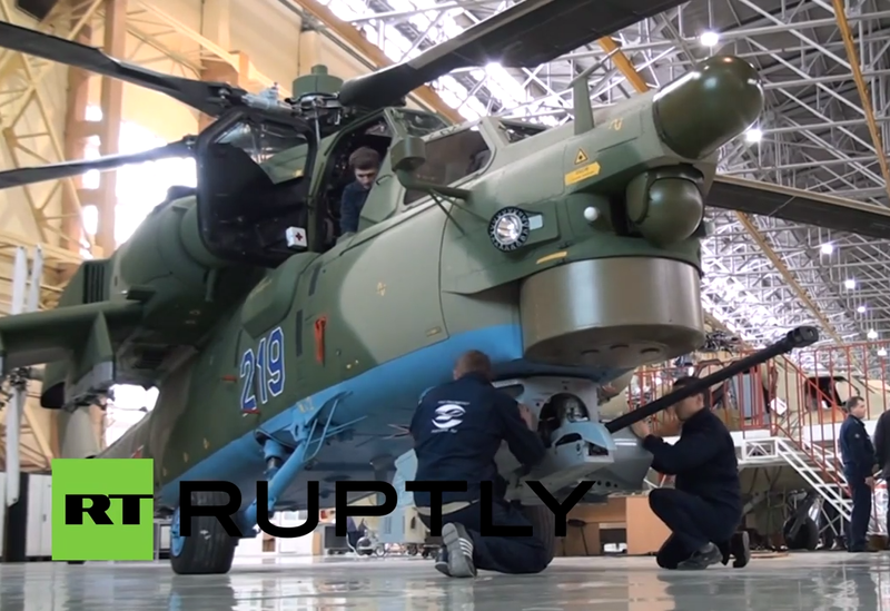 В Ростове-на-Дону показали новейший Ми-28НЭ «Ночной охотник»