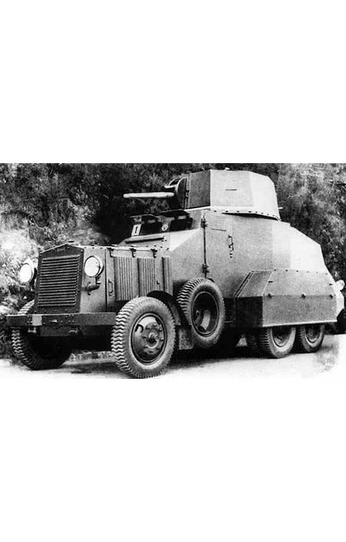 Средний бронеавтомобиль «Фиат» модель 1934 года
