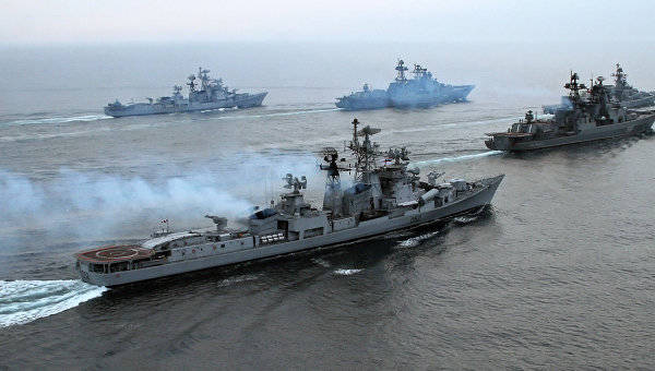Более 40 кораблей ВМФ России несут боевое дежурство в Мировом океане