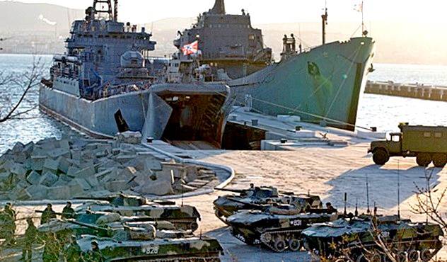 В Мариуполе ждут морскую пехоту из России и усиленно готовятся