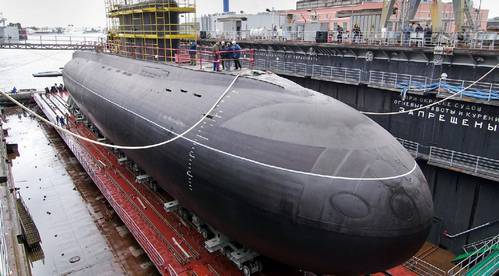 ВМФ РФ получил вторую подлодку — «черную дыру»