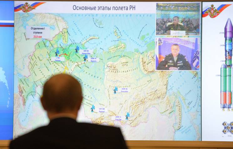 Путин: "Ангара" будет использоваться для оборонительных целей