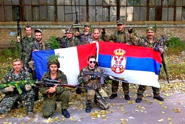 Добровольцы из Франции и Сербии в районе Дебальцево противостоят батальону "Киев-2"