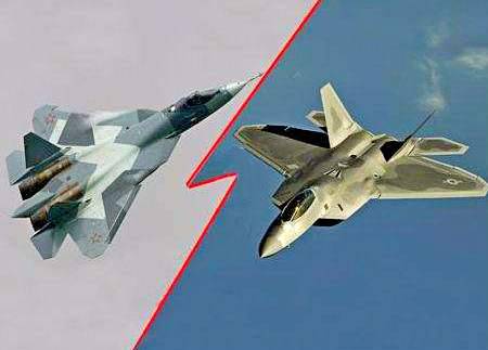 Т-50 vs F-22 Raptor Т-50 vs F-22 Raptor
