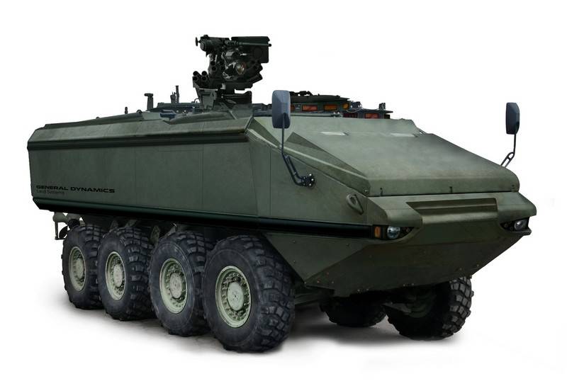 В США рассекретили внешний вид перспективной боевой машины Морской пехоты