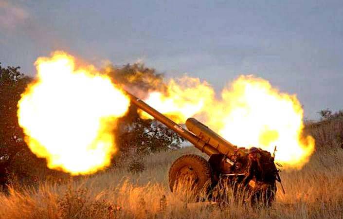 Артиллерия ополчения накрыла нацгадов в Никишино, уничтожена бронетехника и личный состав