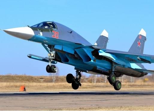 Войска на юге России получили новейшие бомбардировщики Су-34