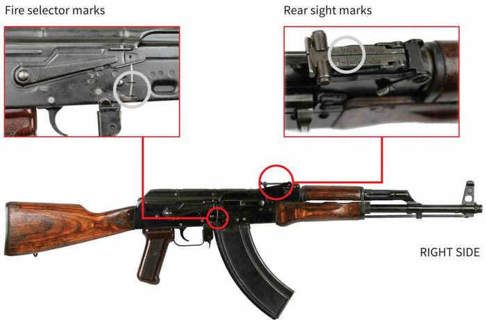 Предохранитель автомата калашникова фото